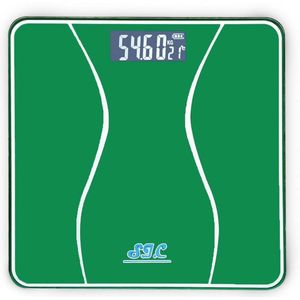 Digitale Personenweegschaal met LCD-display en Precisiesensor - Ultradun voor Professioneel Gebruik