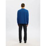 Selected Homme Harne LS Knit Relaxed Wool Crew Neck Set Sail