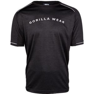 Gorilla Wear Fremont T-shirt - Zwart / Wit - XL