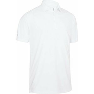 Callaway Heren Golfpolo Bright White Maat M