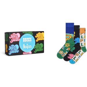 Happy Socks - The Beatles Gift Set - Crewsokken - 3 Paren