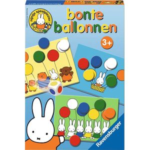 Ravensburger Nijntje Bonte Ballonnen Spel - Leer kleuren kennen - Geschikt voor 1-4 spelers
