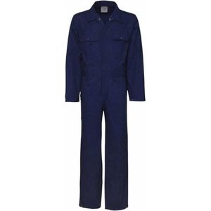 Jmp Wear Overall Jmp Overall Kat Drukknoop 44 Navy - Maat: 54, Kleur: Navy