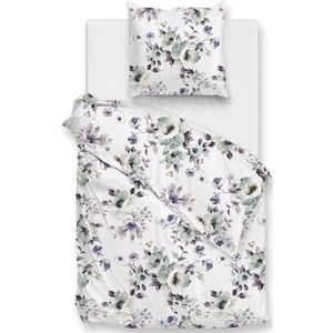 Zohome - Celia - Dekbedovertrek - Wit - 100% Katoen-Flanel