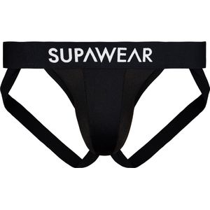 SUPAWEAR Vortex Jockstrap Black - MAAT S - Heren Ondergoed - Jockstrap voor Man - Mannen Jock