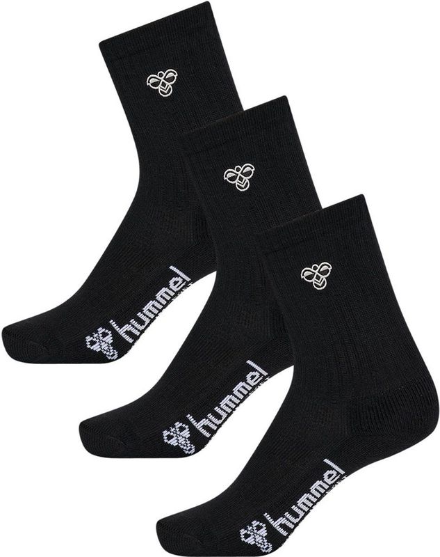 Hummel - Kindersokken - Set van 3 - Hoogwaardige Materialen - Comfortabel en Ademend
