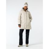 Falcon - Sybille Lady - Winterjas - Beige - Lang Ski-jack voor Dames