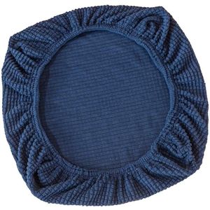 Stoelhoezen - Stoelhoezen Stretch - Stoel Hoes - blauw - Polyester - 38*38cm