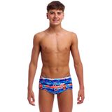 Funky Trunks Sidewinder Trunks Zwemboxer Blauw AUS 24 Jongens