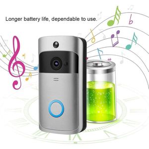 Draadloze deurbel, draadloos bereik, waterdich, deurbel met verschillende beltonen, 5 volumes,