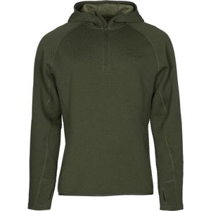 Everyday Travel Hoodie - Dark Green Melange