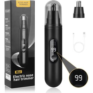 Solacis Neustrimmer - Oortrimmer - Neushaar trimmer - Neus tondeuse - Gezichtsverzorging - Mannen - Dames - Elektrisch - Grooming - Must have!
