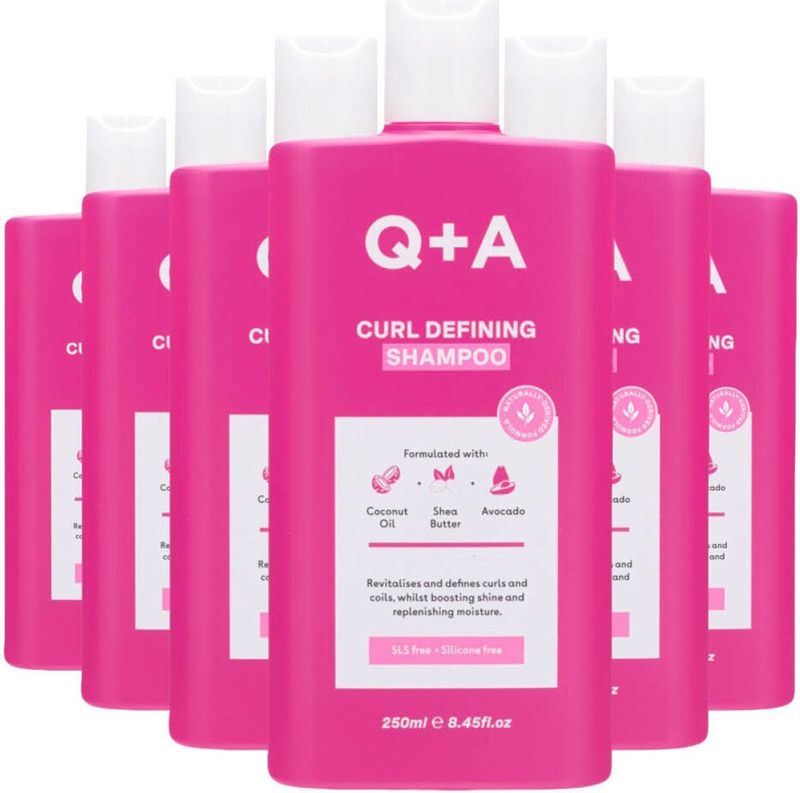 Q+A - Curl Defining Shampoo - 250 ml - Krulverstevigende Shampoo