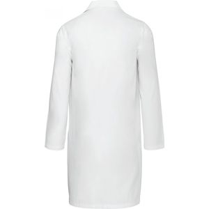 Schort/Tuniek/Werkblouse Unisex S WK. Designed To Work White 100% Katoen