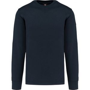 Sweatshirt Heren 3XL WK. Designed To Work Ronde hals Lange mouw Navy 80% Katoen, 20% Polyester