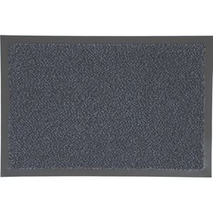 Ikado Droogloopmat blauw - 60 x 80 cm