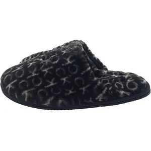 Calvin Klein Slipper Mule fur mono zwart, ,37 / 4