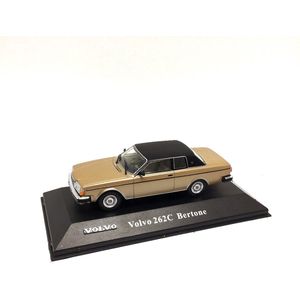 VOLVO 262C - Bertone - goud metallic - 1:43 - Ed Atlas #10 - Modelauto - Schaalmodel - Modelauto - Miniatuurauto - Miniatuur autos