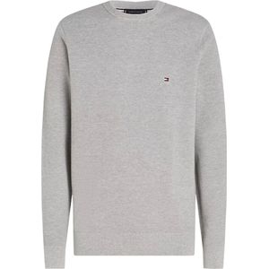 Tommy Hilfiger heren pullover Katoenen - grijs - Maat: XXL