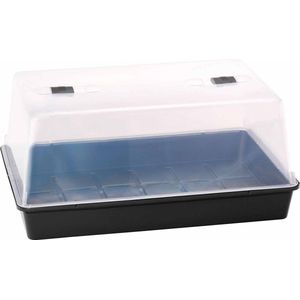 Romberg propagator XXL - Grote propagator, Splintervrij deksel, Perfecte ventilatie & irrigatie, Voedselveilig & recyclebaar, Gemaakt in Duitsland