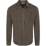 No Excess - Fine Corduroy - Overhemd - Dark Clay - Casual
