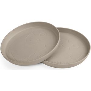 Sebra - Mums Bord - Beige - Bioplastic en Houtvezels