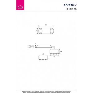 Thebo LED driver 12V 30W