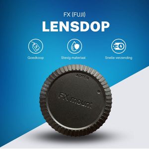 Achterdop achter lensdop  voor Fujifilm X mount objectieven