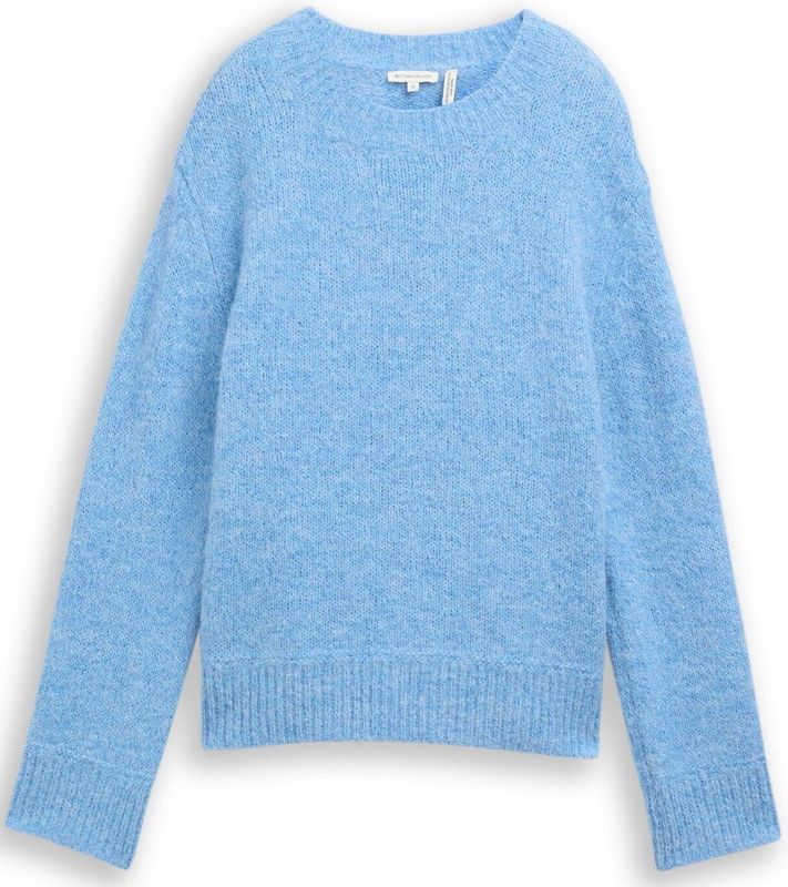 TOM TAILOR - Trui - Lichtblauw - Gebreide Truien
