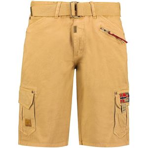 Geographical Norway Heren Korte Broek Palaga Beige - M