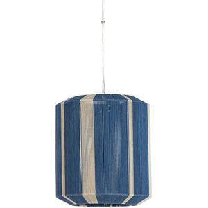 Light & Living Hanglamp Kozana - Donkerblauw - Ø48cm - Modern - Hanglampen Eetkamer, Slaapkamer, Woonkamer