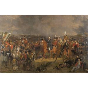 Jan Willem Pieneman - De Slag bij Waterloo, 120x80cm Rijksmuseum