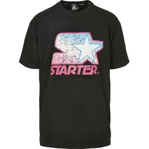 Starter Black Label - Starter Multicolored Logo Heren T-shirt - L - Zwart