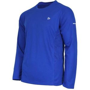 Donnay T-shirt lange mouw Multi sport - Sportshirt - Heren - maat L - Royal Blue (215)