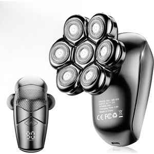 Skull Shaver - Scheerapparaat Mannen - Bodygroomer - Trimmer - Grijs