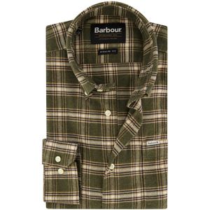Barbour casual overhemd groen