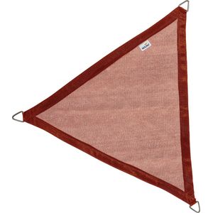 Nesling Coolfit schaduwdoek driehoek, 360x360x360cm, Terra