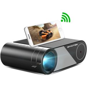 BYINTEK SKY K9 - Mini LED Projector - 250 ANSI Lumen - Draadloze Weergave - Full HD 1080p - Compact Ontwerp - Ingebouwde Speaker