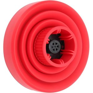 Diffuser Haar Fohn Accessoire - Vouwbare Haar Droger Diffuser - Draagbare Reizen - Opvouwbare Föhn Diffuser Zwart (Rood)