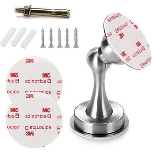 Magnetische deurstopper - zilver - modern - design
