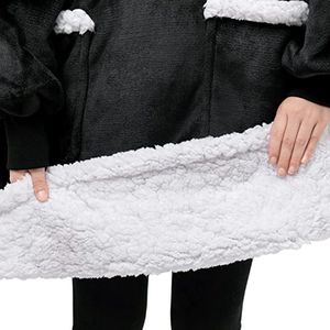 Oversized hoodie - Plaid - Hoodie Deken - Met lange mouwen – Unisex - Eén maat