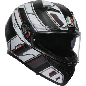 AGV - K3 Rivia E2206 MPLK - Integraalhelm - Zwart - Thermoplastisch