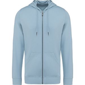 Native Spirit Heren sweater met capuchon en rits NS426 - Aquamarine - XS