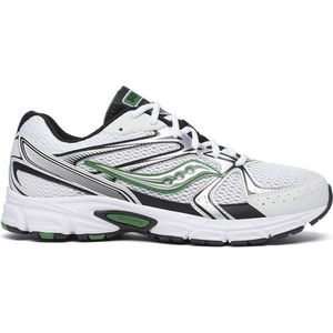 Saucony - Ride Millennium - Sneakers - Wit-Groen - Textiel