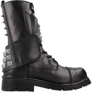 New Rock - M262 C3 Boot Metallic - Veterschoenen - Zwart - Dames