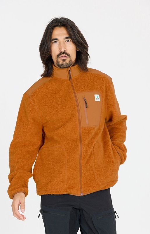 WHISTLER - Felis - Fleecejack - Zwart