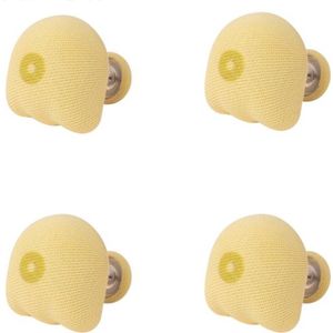 Dekbedclips Geel 4 stuks - dekbedklemmen - dekbedknijpers - clips - netjes - knijpers - dekbed