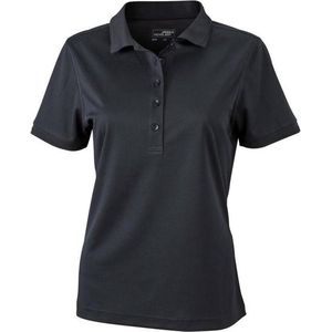 James and Nicholson Vrouwen/dames Actieve Polo (Zwart)