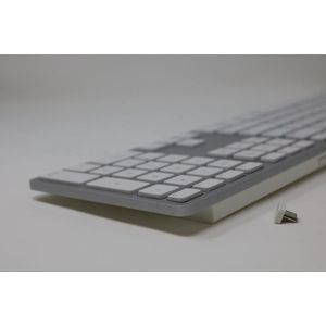 Matias - Wireless - Draadloos USB-C Toetsenbord - Zilver - Mac Layout