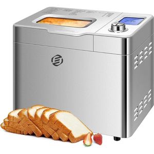 Equivera Broodbakmachine - Meerdere Programma's - Glutenvrij - Timer - Automatisch - Premium